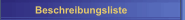 Beschreibungsliste